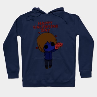 Creepypasta Eyeless Jack valentine day Hoodie